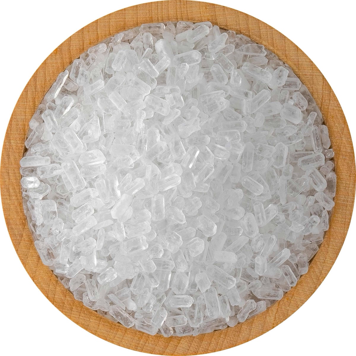 Magnesium sulfate — coarse crystals